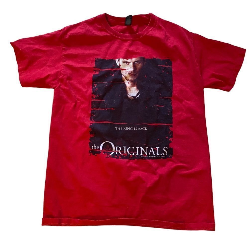 King Is Back The Originals Graphic Tee Shirt Sz M Red